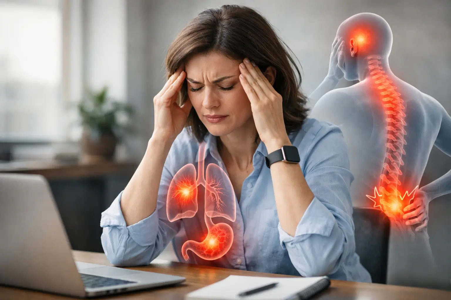How Stress Causes Physical Symptoms in the Body
